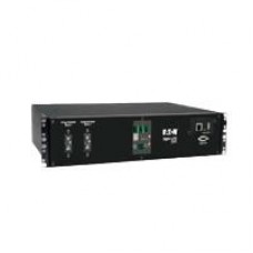 PDU MONOFASICO CONTROLABLE CON SWITCH DE TRANSFERENCIA AUTOMATICA 5.8KW, 2 ENTRADAS L6-30P DE 200V - 240V, 16 TOMACORRIENTES C13 2 C19 Y 1 L6-30R, 2U, TAA, - Garantía: 2 AÑOS -
