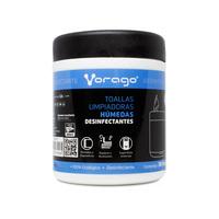 TOALLAS HUMEDAS DESINFECTANTES VORAGO CLN-107 BOTE 30PZ, - Garantía: SG -