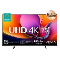 TELEVISION 75 PULGADAS LED HISENSE 75A65NV SMART VIDAA, 4K UHD, DOLBY VISION HDR10, DTS VIRTUAL X, WIFI, - Garantía: 2 AÑOS -