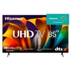 TELEVISION 85 PULGADAS LED HISENSE 85A65NV SMART VIDAA, UHD 4K ,HDR DOLBY VISION, DTS VIRTUAL X, WIFI, - Garantía: 2 AÑOS -