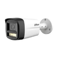 CAMARA HDCVI PLUS/ DAHUA/ HAC-HFW1200TLM-IL-T/ BULLET DE 2 MP/ LENTE DE 2.8 MM APERTURA DE HASTA 111°/ AUDIO BIDIRECCIONAL/ ILUMINADOR DUAL INTELIGENTE HASTA 40M/ METAL + PLASTICO, - Garantía: 1 AÑO -