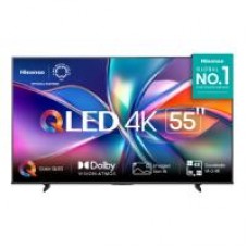 TELEVISION 55 PULGADAS QLED HISENSE 55QD6QV SMART VIDAA TV, UHD 4K, DOLBY VISION, DOLBY ATMOS, WIFI, - Garantía: 2 AÑOS -