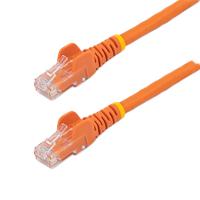 CABLE DE RED DE 0.5M NARANJA CAT6 UTP ETHERNET GIGABIT RJ45 SIN ENGANCHES STARTECH, - Garantía: 5 AÑOS -