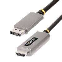 CABLE ADAPTADOR DE 2M DISPLAYPORT A HDMI - 8K 60HZ - 4K 144HZ - HDR10 - CONVERTIDOR DE VIDEO ACTIVO DP 1.4 A HDMI 2.1 - CONVERTIDOR DISPLAYPORT A MONITOR HDMI STARTECH, - Garantía: 3 AÑOS -