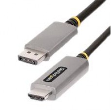 CABLE ADAPTADOR DE 2M DISPLAYPORT A HDMI - 8K 60HZ - 4K 144HZ - HDR10 - CONVERTIDOR DE VIDEO ACTIVO DP 1.4 A HDMI 2.1 - CONVERTIDOR DISPLAYPORT A MONITOR HDMI STARTECH, - Garantía: 3 AÑOS -