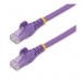CABLE DE RED DE 0.5M PúRPURA CAT6 UTP ETHERNET GIGABIT RJ45 SIN ENGANCHES STARTECH, - Garantía: 5 AÑOS -