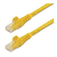 CABLE DE RED DE 0.5M AMARILLO CAT6 UTP ETHERNET GIGABIT RJ45 SIN ENGANCHES STARTECH, - Garantía: 5 AÑOS -