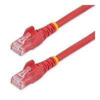 CABLE DE RED ETHERNET CAT6 SNAGLESS DE 3M ROJO - CABLE PATCH RJ45 UTP STARTECH, - Garantía: 5 AÑOS -