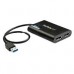 ADAPTADOR DE VIDEO EXTERNO USB 3.0 A DISPLAYPORT DOBLE 4K60 DISPLAYLINK - CABLE CONVERTIDOR USB 3.0 A DP DE VIDEO PARA MAC Y WINDOWS STARTECH, - Garantía: 2 AÑOS -