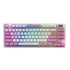 TECLADO INALÁMBRICO MSI FORGE GK600 TKL W VIOLET US INALÁMBRICO / BLUETOOTH / USB 2.0 / RGB, - Garantía: 1 AÑO -