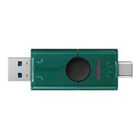 MEMORIA FLASH USB KINGSTON DATA TRAVELER DUO FLASH DRIVE 256GB TIPO A-C DTDEG2/256GB, - Garantía: 1 AÑO -