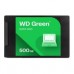 UNIDAD DE ESTADO SOLIDO SSD INTERNO WD GREEN 500GB 2.5 SATA3 6GB/S LECT.545MBS 7MM LAPTOP MINI PC WDS500G5G0A-00CPT0, - Garantía: 3 AÑOS -