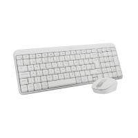 TECLADO Y MOUSE LOGITECH MK250 COMPACTO BLUETOOTH (ESPAÑOL) BLANCO, - Garantía: 1 AÑO -