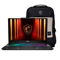LAPTOP PORTATIL GAMER MSI CYBORG 17 B2RWFKG/ 17.3 FHD 144HZ / INTEL CORE 7 240H HASTA 5.2 GHZ / DDR5 16GB (2*8GB) / 1TB SSD / NVIDIA RTX 5060, GDDR7 8GB / WIN 11 HOME / INCLUYE BACKPACK, - Garantía: 2 AÑOS -