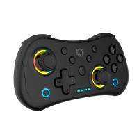 GAMEPAD BALAM RUSH KONTROL POCKET G555 / CONTROL GAME PAD INALAMBRICO / JOYSTICK HALL / TURBO Y GIROSCOPIO / RECARGABLE / DUAL BT Y CABLE / RGB / WAKE-UP / NINTENDO- ANDROID- IOS / NEGRO / BR-942553, - Garantía: 1 AÑO -
