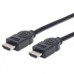 CABLE HDMI,MANHATTAN,306119, 1.3 M-M  1.8M BOLSA, - Garantía: 3 AÑOS -