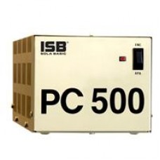 REGULADOR SOLA BASIC ISB PC 500 FERRORESONANTE 500VA / 400W 4 CONTACTOS COLOR BEIGE, - Garantía: 3 AÑOS -