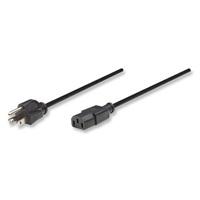 CABLE CORRIENTE,MANHATTAN,300179, CPU/MON-PARED 1.8M, - Garantía: 3 AÑOS -
