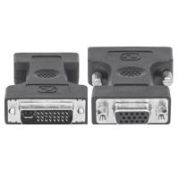 ADAPTADOR DVI,MANHATTAN,328883, AD 29M - HD15H, - Garantía: 99 AÑOS -