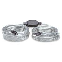 CABLE USB,MANHATTAN,510424, V2.0 A-B 11.0M ACTIVO, - Garantía: 3 AÑOS -