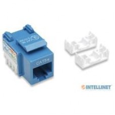 JACK ,INTELLINET,210546,CAT 5E DE IMPACTO KEYSTONE AZUL, - Garantía: 99 AÑOS -
