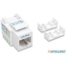 JACK,INTELLINET,210355, CAT 5E DE IMPACTO KEYSTONE BLANCO, - Garantía: 99 AÑOS -