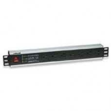 BARRA PDU,INTELLINET,207102,  7 CONT. GAB/RACK 19 1.5U, SUPRESOR DE PICOS, ON/OFF, - Garantía: 3 AÑOS -