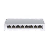 SWITCH | TP-LINK | TL-SF1008D |  8 PUERTOS RJ45 10/100 MBPS  | NO ADMINISTRABLE  | PARA ESCRITORIO, - Garantía: 2 AÑOS -