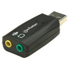 CONVERTIDOR USB,MANHATTAN,150859, 2.0 A TARJETA SONIDO 5.1, - Garantía: 5 AÑOS -