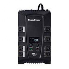 NO BREAK CYBERPOWER CP825AVRLCD 825VA/ 450 WATTS, INTERACTIVO, TORRE, 8 NEMA 5-15R, 4 RESPALDO Y 4 SUPRESIN, 3 AÑOS DE GARANTA, INCLUYENDO BATERA., - Garantía: 3 AÑOS -