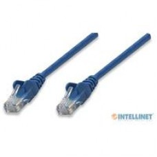 CABLE PATCH,INTELLINET,318983, 2.0M 7.0F CAT 5E UTP AZUL, - Garantía: 3 AÑOS -