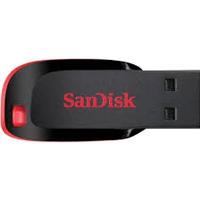 MEMORIA SANDISK 16GB USB 2.0 CRUZER BLADE Z50 NEGRO C/ROJO SDCZ50-016G-B35, - Garantía: 1 AÑO -