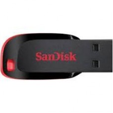 MEMORIA SANDISK 16GB USB 2.0 CRUZER BLADE Z50 NEGRO C/ROJO SDCZ50-016G-B35, - Garantía: 1 AÑO -