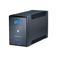 NO BREAK UPS VICA S1200 1200VA/600W 10 TOMAS NEMA5-15R (5/5) RJ11/45 PANTALLA LCD 3 AÑOS DE GARANTIA, - Garantía: 3 AÑOS -