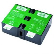 CARTUCHO DE BATERIAS DE RECAMBIO 123 DE APC, PARA UPS BR1000G, SMT750RM2U LO CONFORMAN LAS 2 BATERIAS QUE SE VISUALIZAN EN LA IMAGEN, - Garantía: 1 AÑO -