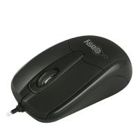 MOUSE ALAMBRICO OPTICO 1000 DPI CONECTOR USB EASY LINE BY PERFECT CHOICE - NEGRO, - Garantía: 1 AÑO -