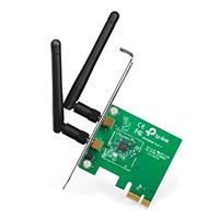 TARJETA DE RED | TP-LINK |TL-WN881ND | PCI EXPRESS X1 | INALAMBRICA 2 ANTENAS DESMONTABLES | BRACKET BAJO PERFIL | 300 MBPS, - Garantía: 2 AÑOS -