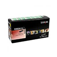 TONER LASER LEXMARK COLOR NEGRO RENDIMIENTO ESTANDAR, NP E260A11L, HASTA 3500 PAGINAS, MODELOS E260DN, E460DN, E360DN., - Garantía: SG -