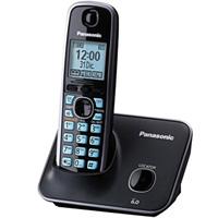 TELEFONO PANASONIC KX-TG4111MEB INALAMBRICO PANTALLA LCD 1.8 COLOR AZUL TECLADO ILUMINADO ALTAVOZ  50 NUMERO EN DIRECTORIO BLOQUEO DE LLAMADAS NO DESEADAS (NEGRO), - Garantía: 1 AÑO -