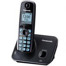 TELEFONO PANASONIC KX-TG4111MEB INALAMBRICO PANTALLA LCD 1.8 COLOR AZUL TECLADO ILUMINADO ALTAVOZ  50 NUMERO EN DIRECTORIO BLOQUEO DE LLAMADAS NO DESEADAS (NEGRO), - Garantía: 1 AÑO -