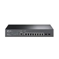 SWITCH TP-LINK SG3210 OMADA L2 CON 8 RJ45 GE 10/100/1000 MBPS ADMINISTRABLE 2 SFP GIGABIT 1 PUERTO DE CONSOLA, - Garantía: 5 AÑOS -