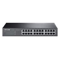 SWITCH | TP-LINK | TL-SG1024D | 24 PUERTOS RJ45 GIGABIT 10/100/1000 | NO ADMINISTRABLE |PARA ESCRITORIO O RACK 13 PULGADAS, - Garantía: 2 AÑOS -