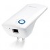 REPETIDOR | TP-LINK | TL-WA850RE |  EXTENSOR DE RANGO INALAMBRICO | 300MBPS | 1 RJ45 10/100 MBPS | PLUG AND PLAY SIN CABLES, - Garantía: 2 AÑOS -