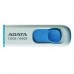 MEMORIA ADATA 64GB USB 2.0 C008 RETRACTIL BLANCO-AZUL (AC008-64G-RWE), - Garantía: 5 AÑOS -