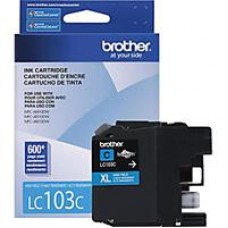 CARTUCHO BROTHER CYAN LC103C PARA RENDIMIENTO DE 600 IMPRESIONES, - Garantía: SG -