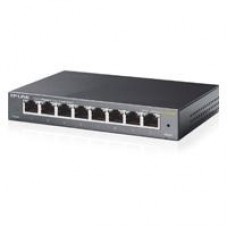 SWITCH | TP-LINK | TL-SG108E | 8 PUERTOS | GIGABIT |  EASY SMART, - Garantía: 2 AÑOS -