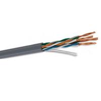 BOBINA DE CABLE CONDUMEX CAT5E UTP BRAVO TWIS CM 100% COBRE 24 AWG 305 MTS COLOR GRIS, - Garantía: 1 AÑO -