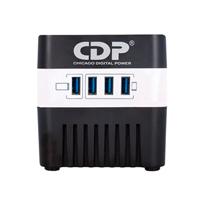 REGULADOR DE VOLTAJE CDP DE 600VA/300W 4 CONT, - Garantía: 10 AÑOS -