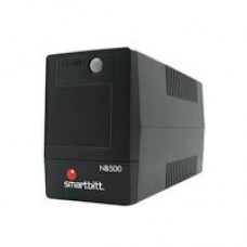 NO BREAK SMARTBITT 500VA / 250W, CLAVIJA NEMA 5-15P, 4 CONTACTOS, TIPO NEMA 5-15R, TODOS CON RESPALDO DE BATERIAS, REGULACION Y SUPRESION DE PICOS., - Garantía: 3 AÑOS -
