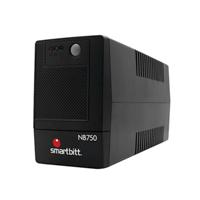 NO-BREAK SMARTBITT 750 VA / 375 W, CLAVIJA NEMA 5-15P, 6 CONTACTOS, TIPO NEMA 5-15R, TODOS CON RESPALDO DE BATERIAS, REGULACION Y SUPRESION DE PICOS., - Garantía: 3 AÑOS -